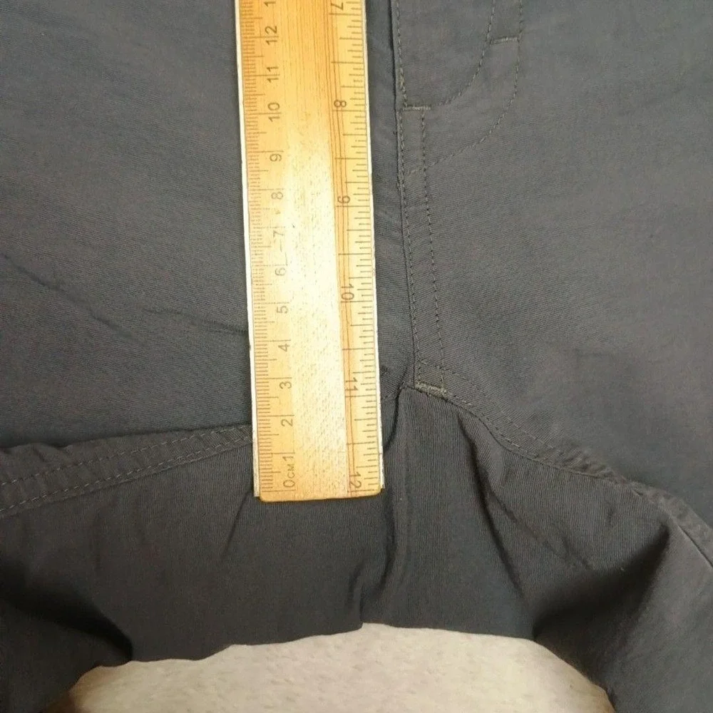 North Face Pants Mens 2XL Blue Cargo Convertible Nylon Relaxed Outdoor Hiking